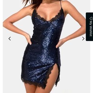 Mini sequin dress